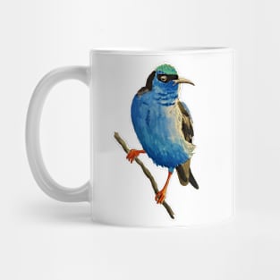 Red Legged Honeycreeper Mug